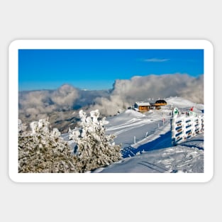 Courchevel 3 Valleys French Alps France Sticker